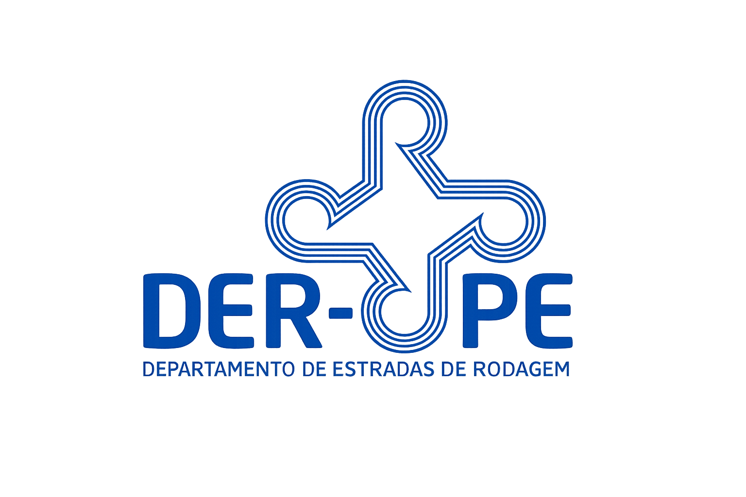 Logo DER-PE (departamento de estradas e rodagem)
